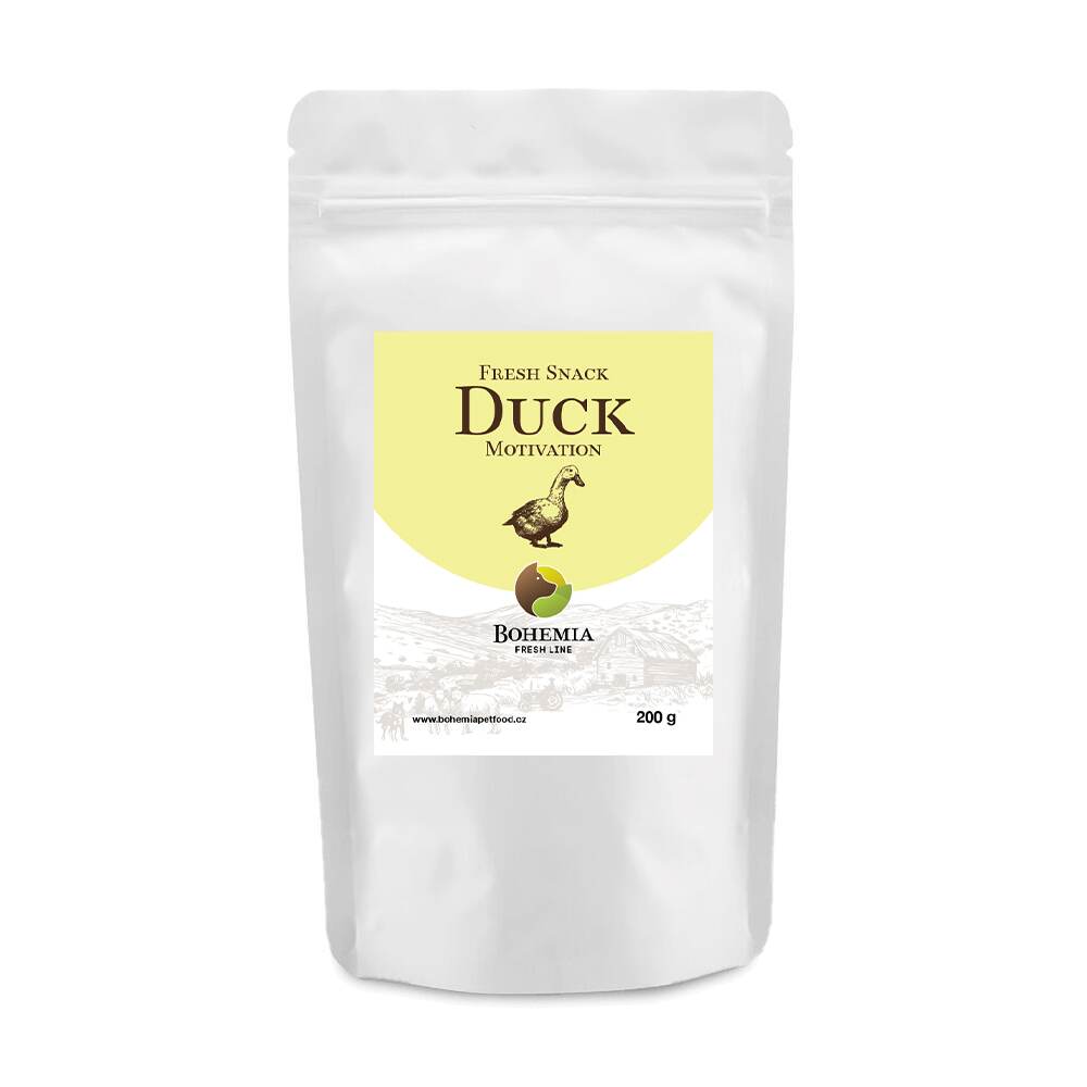 BOHEMIA FRESH Snack DUCK motivation 200 g