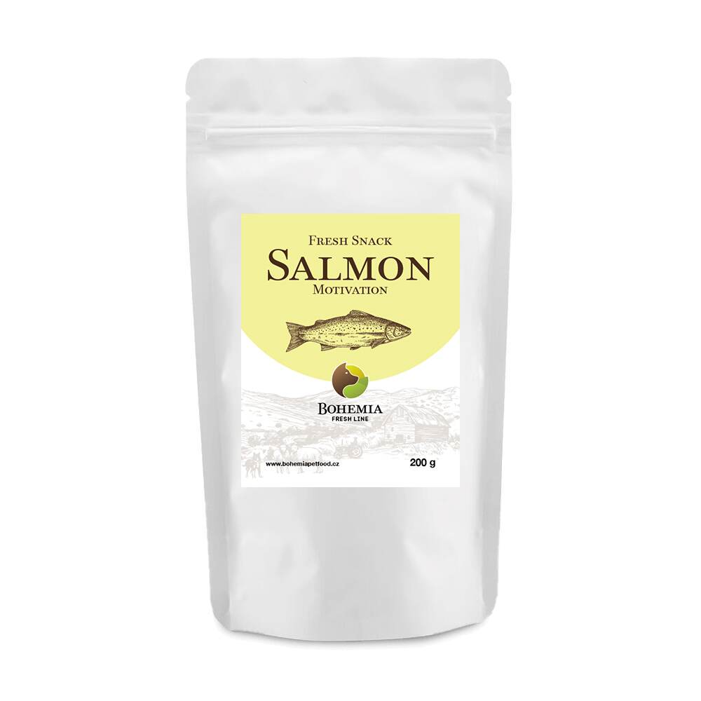 BOHEMIA FRESH Snack SALMON motivation 200 g
