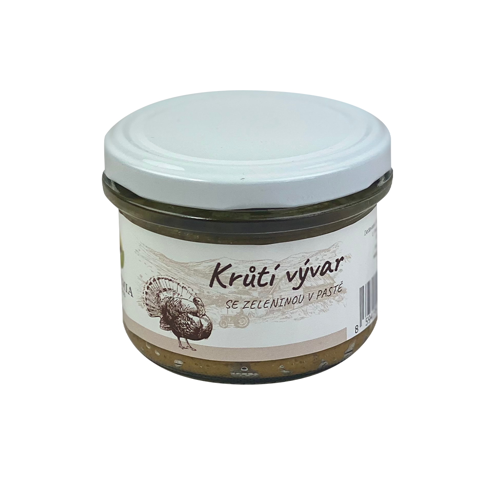 BOHEMIA Krůtí vývar se zelninou v pastě 180 g