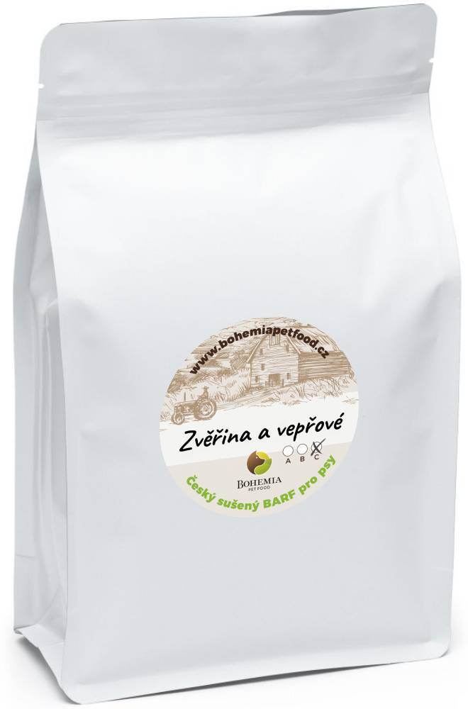 BOHEMIA BARF Zvěřina a Vepřové C 800 g
