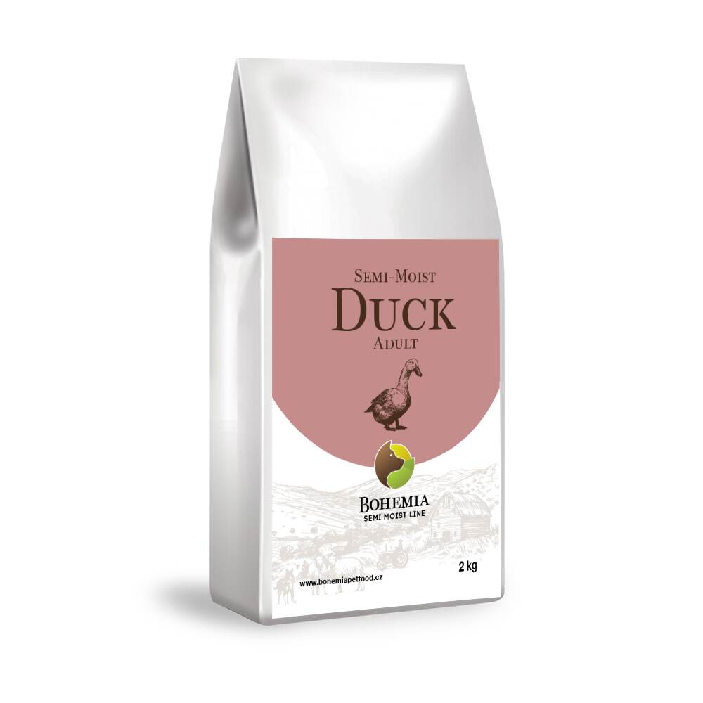 BOHEMIA SEMI MOIST Adult Duck 2 kg