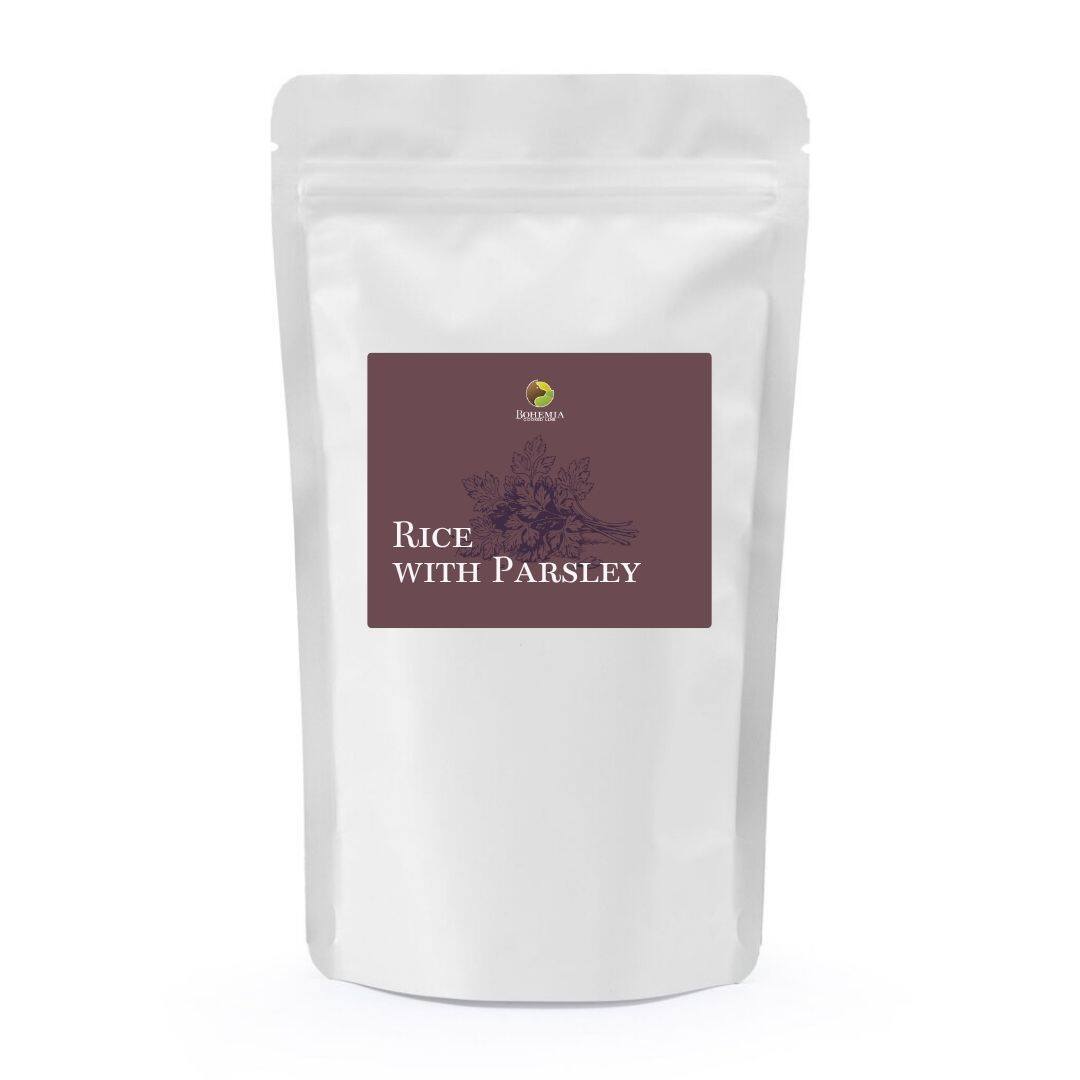 BOHEMIA COOKED Rice with parsley 800 g