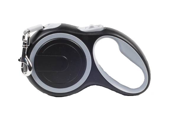 Petify Flexi vodítko pro psa Pupper šedé | 500 cm