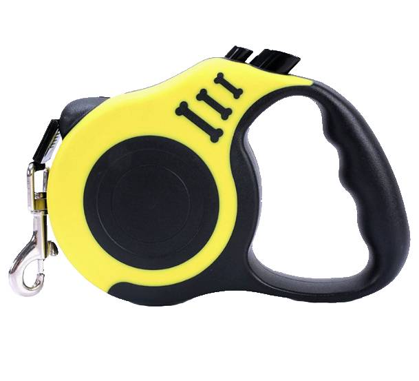 Petify Flexi vodítko pro psa Wag žluté | 500 cm