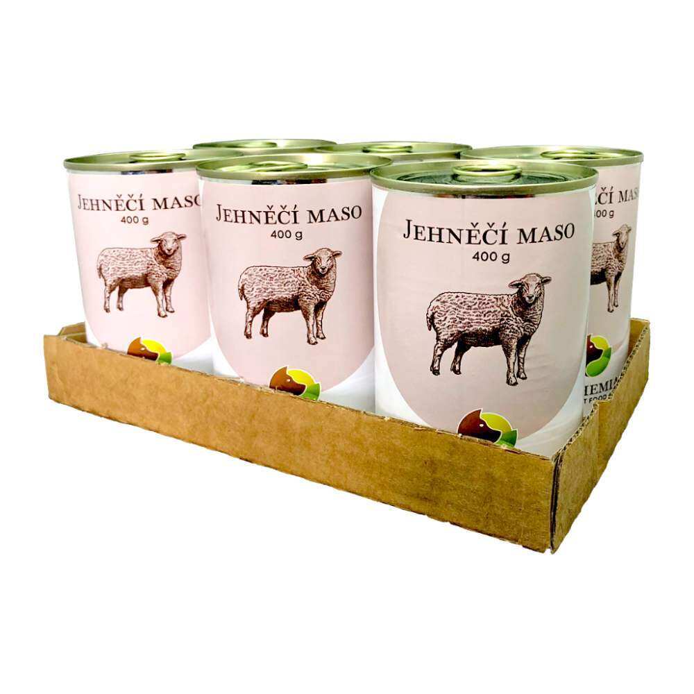 BOHEMIA Jehněčí maso ve vlastní šťávě 6x400 g