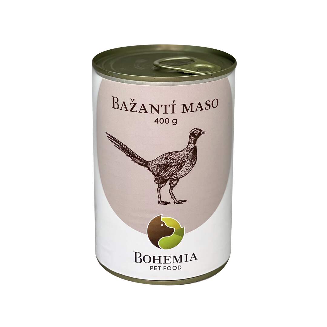 BOHEMIA Bažantí maso ve vlastní šťávě 400 g