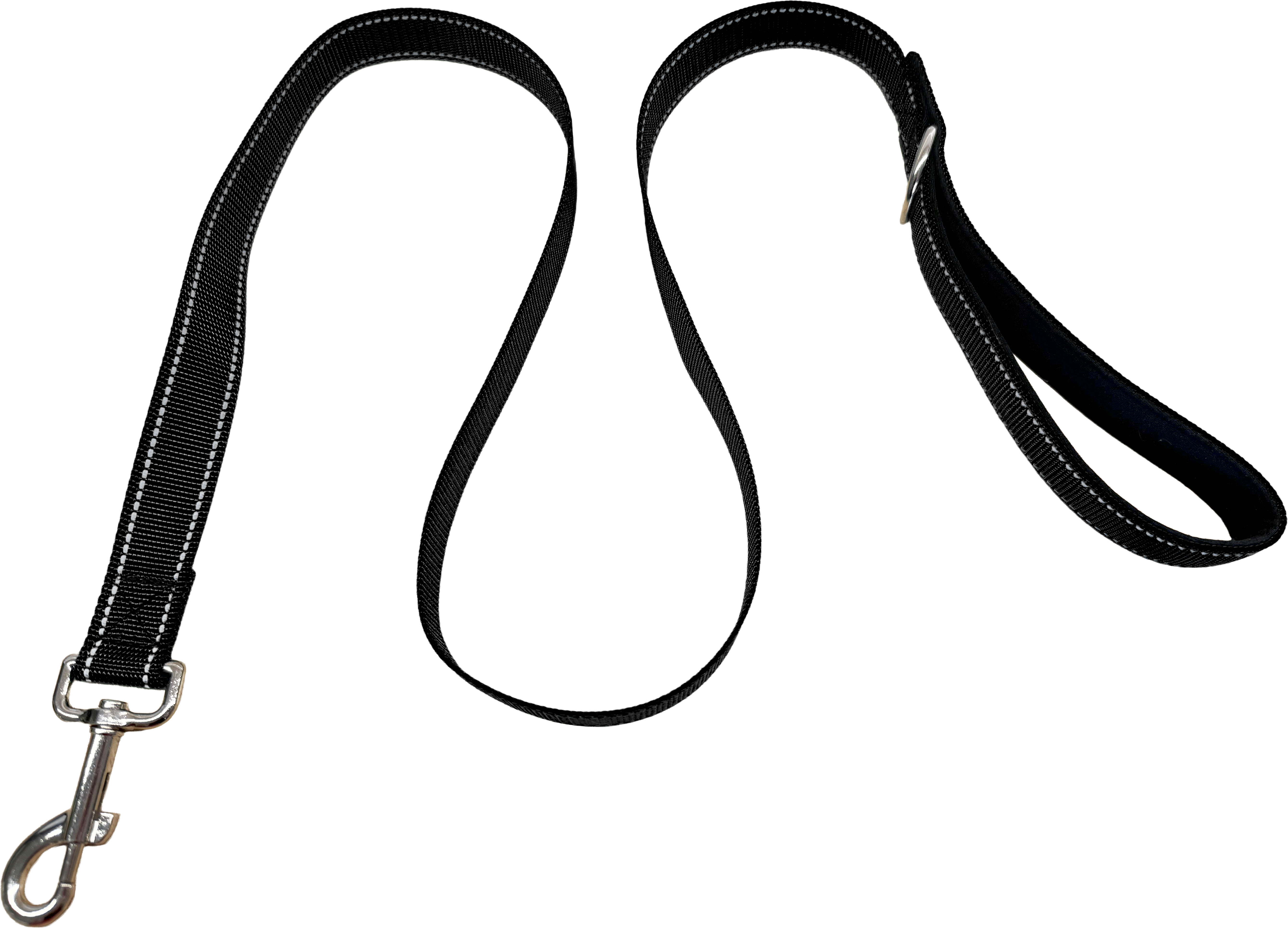 Petify Vodítko pro psa Hound černé | 120 cm