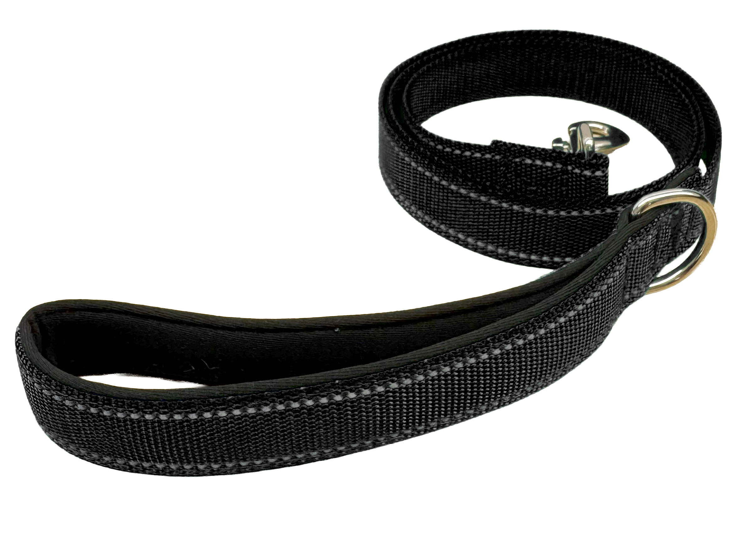 Petify Vodítko pro psa Hound černé | 120 cm