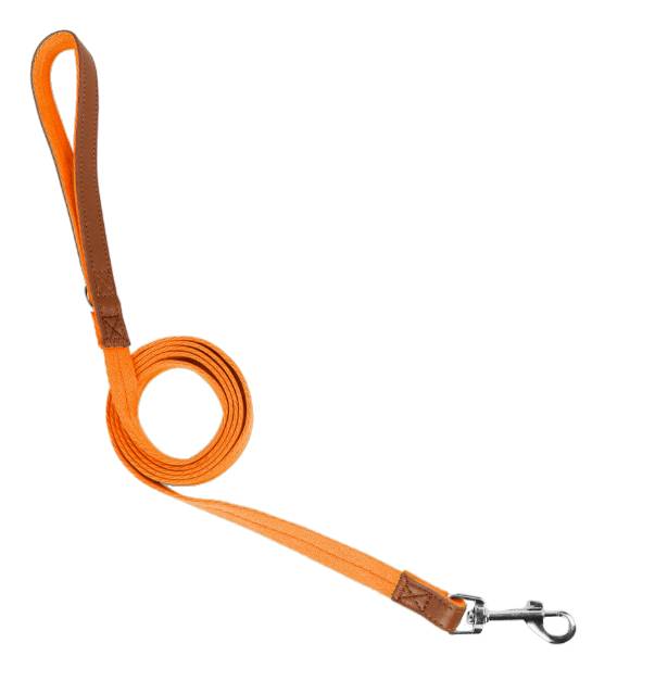 Petify Vodítko pro psa Furry oranžové | 150 cm