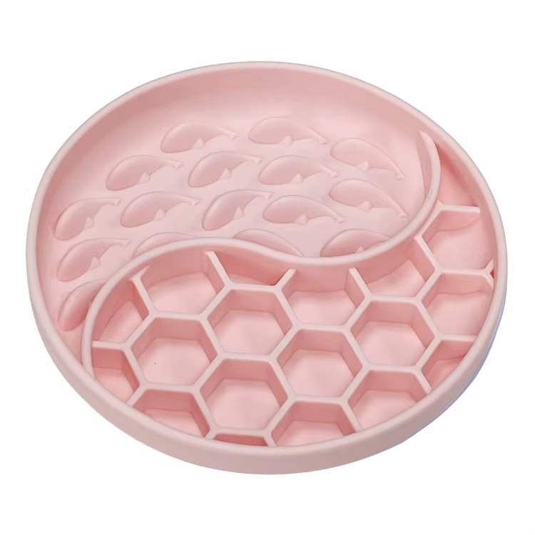 Protihltací miska pro psa Gulpy 19 cm růžová