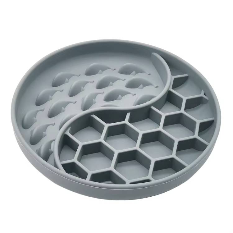 Protihltací miska pro psa Gulpy 19 cm šedá