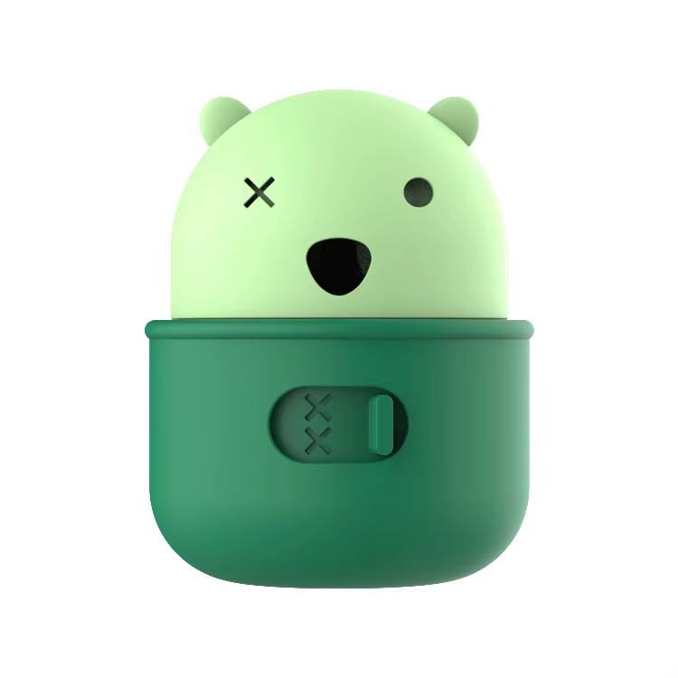Silikonová hračka pro psy plnící Teddy 10,6 cm zelená