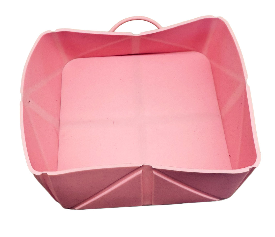 Skládací miska pro psa Foldsy 550 ml růžová