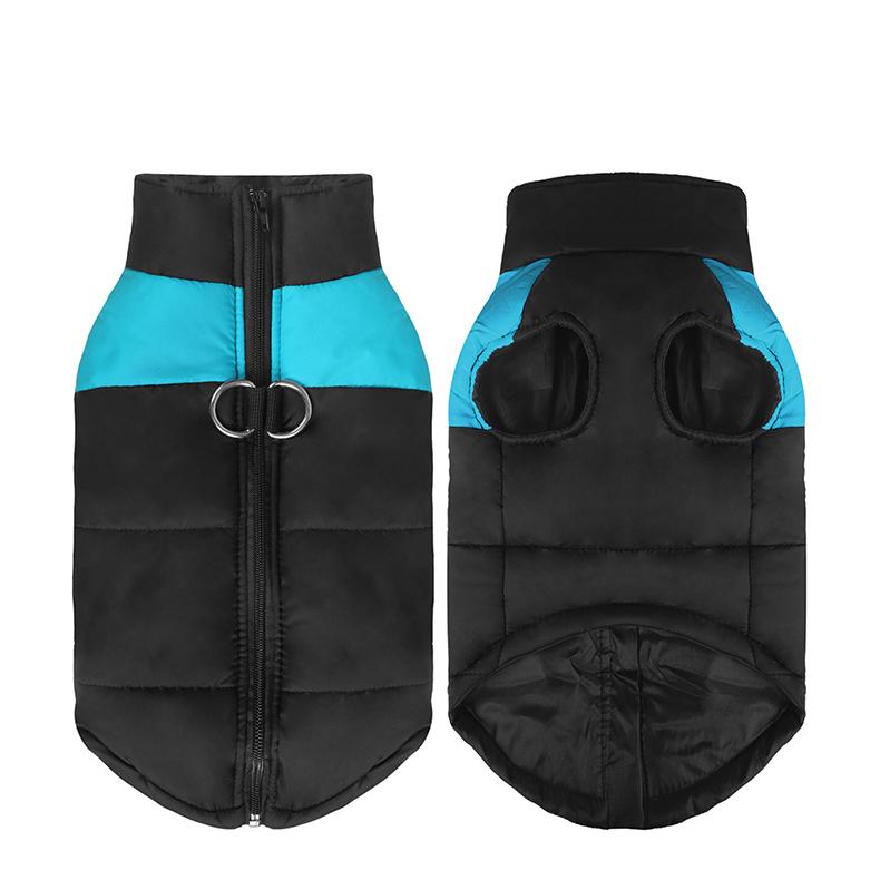 Petify Zimní vesta pro psa Ice modrá Velikost: M