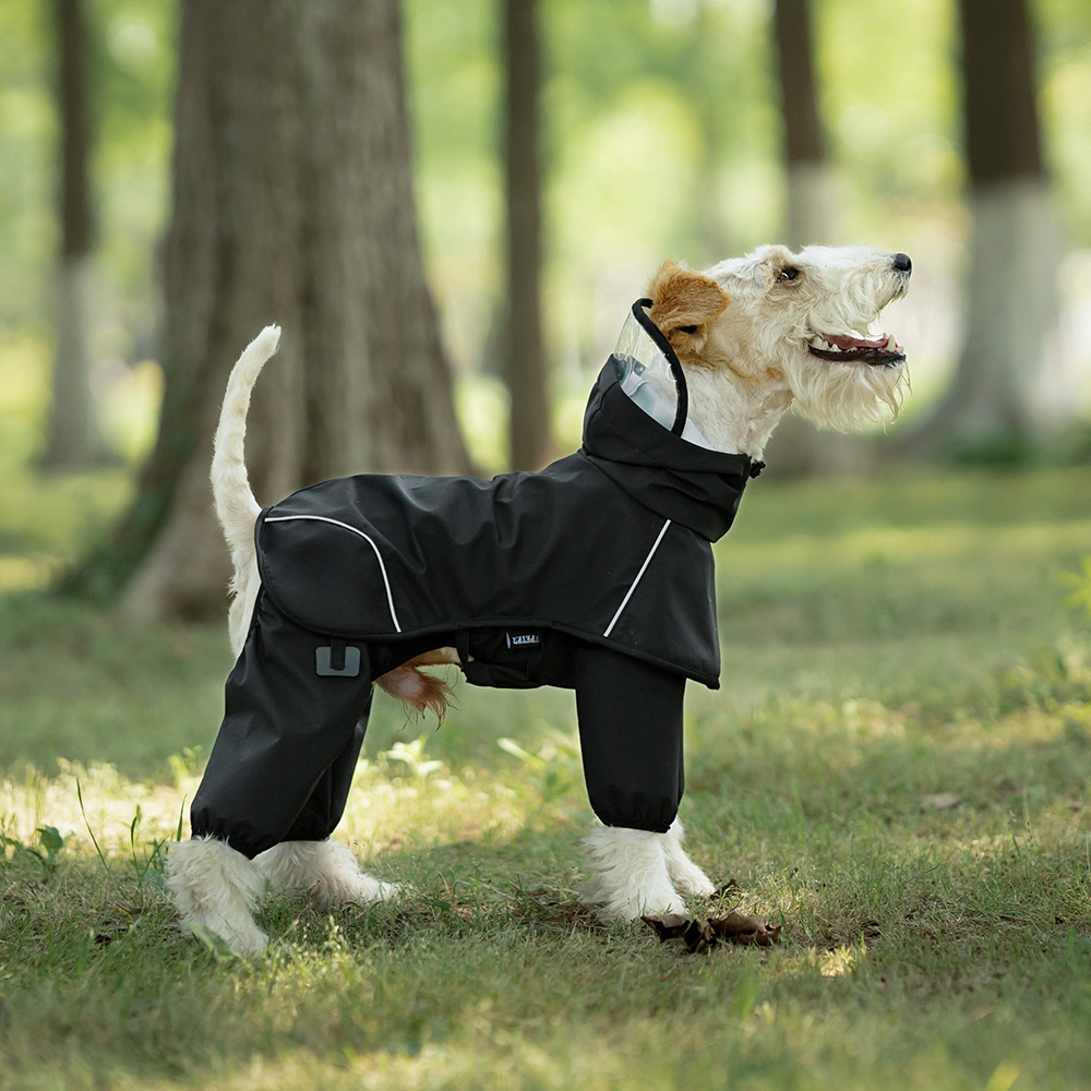 Petify Pláštěnka pro psa Stormy černá Velikost: M