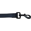 Vodítko pro psa Chase černé | 120 cm karabina