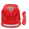 Postroj pro psa s vodítkem Sniff červený