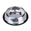 Nerezová miska stříbrná