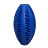 Žvýkací míček pro psy Rugby modrý
