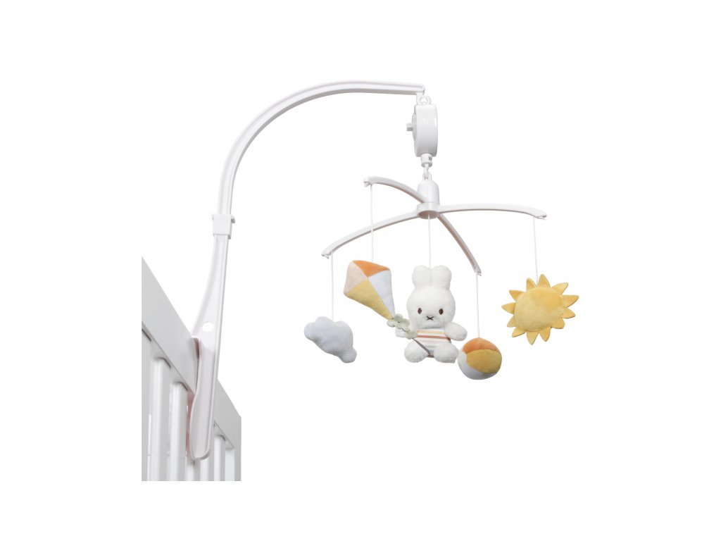 Hudební kolotoč králíček Miffy Vintage Proužky