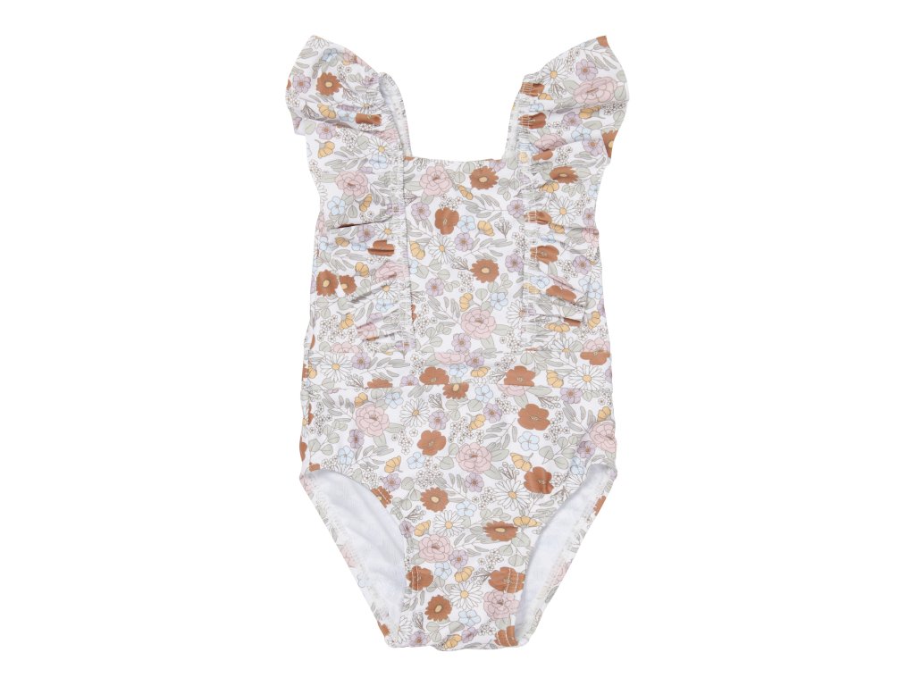 bCL44403301 Bathsuit Volants Vintage Little Flowers 1