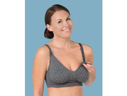 Carriwel podprsenka ke kojení bezešvá s gelovou kosticí S