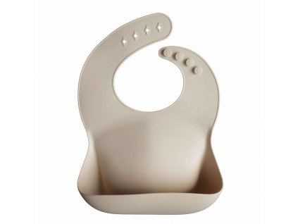 Mushie silikonovy podbradnik Shifting Sand