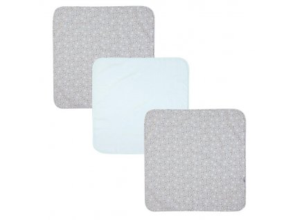 Bebe-Jou Mušelínová plenka 70x70 cm Set 3ks Lou-Lou