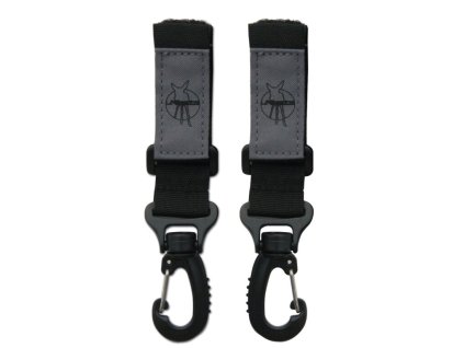 LÄSSIG Casual Stroller Hooks black