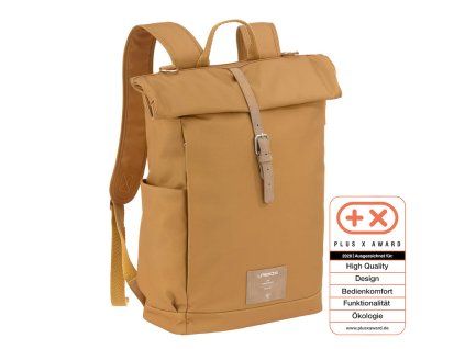 LÄSSIG Green Label Rolltop Backpack curry