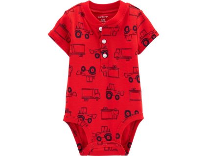 CARTER'S Body krátký rukáv Construction chlapec 3 m/vel. 62