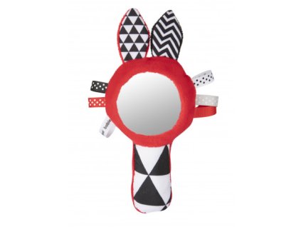 canpol babies kontrastni piskaci cinka se zrcatkem sensory