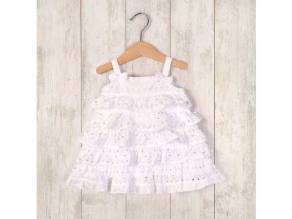 šaty letní a kalhotky, Minoti, LOVELY 7, bílá