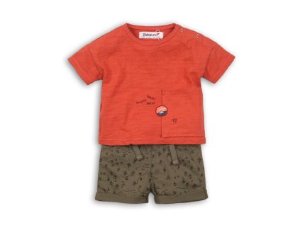 Chlapecký set, tričko a kraťasy, Minoti, CACTUS 8, kluk