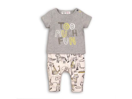 Kojenecký set, Minoti, Fun 1, šedá