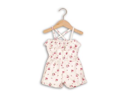 Overal dívčí letní, Minoti, DITSY 12, krémová