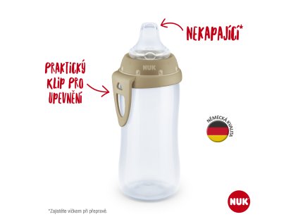 NUK FC Láhev PP Active Cup 300 ml (Barva kluk)