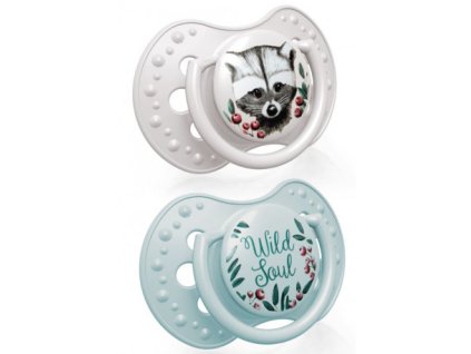 lovi dudlik s mini stitkem 0 2m silikonovy dynamicky wild soul 2ks