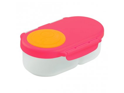 B.BOX - SVAČINOVÝ BOX MALÝ - RŮŽOVÝ/ORANŽOVÝ