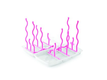 Skládací stojan na láhve, Pink
