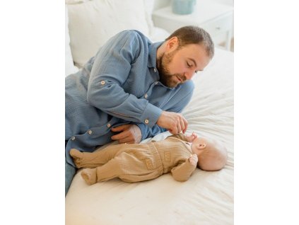 Kojenecké polodupačky MOUNTAIN (Barva Horská hnědá, Velikost 056)