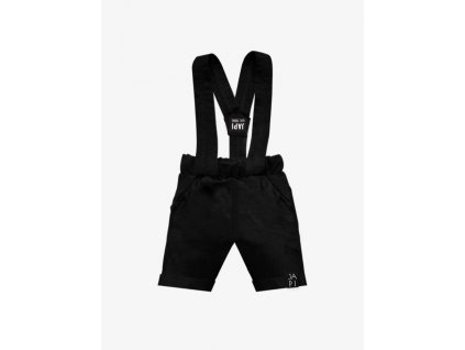 Kraťasy na šle CHARCOAL (Barva Černá, Velikost 116)