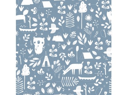 Tapeta Adventure Blue