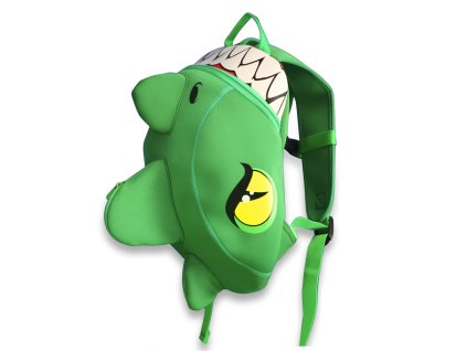 170201 03 01 Crazy Safety Animal Backpack Dragon Green 4