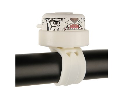 231302 Crazy Safety Animal Bells Tiger White 1