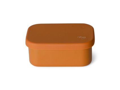 Citron Mini svačinový box, nerez - Caramel