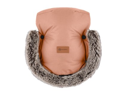 PETITE&MARS Rukávník / rukavice Furry Pastel Peach