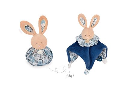 doudouetcompagnie mojkacik lev zajicek modry DC3936