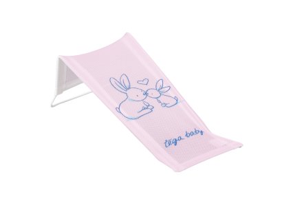 TEGA BABY Lehátko do vany látkové Little Bunnies - pink