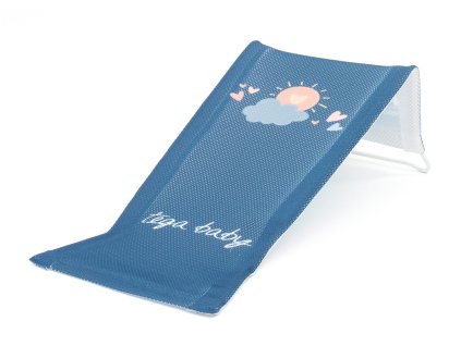 TEGA BABY Lehátko do vany látkové Meteo - navy
